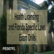   Health and FL State Laws Practice Exams (PE007FL)