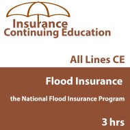 CE Flood Insurance and the National Flood Insurance Program (NFIP)