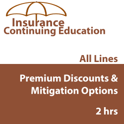 2 hr CE Premium Discounts and Mitigation Options