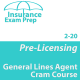 Cram Course - 2-20 General Lines Agent Pass Prep Course